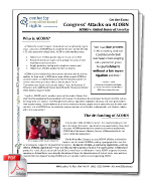 Congress' Attack on ACORN factsheet