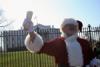 santa delivers constitutions to white house