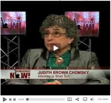 Judith Chompski on DemocracyNow