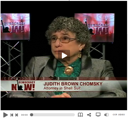 Judith Chompski on DemocracyNow