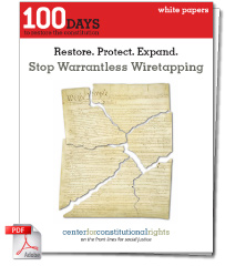 CCR's white paper on War Powers