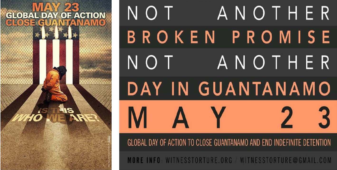 May 23 Global Day of Action to Close Guantánamo and End Indefinite