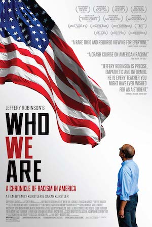 promotional poster for who we are a chronicle of racism in america