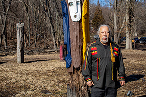 image of Chief Dwaine Perry of the Ramapough Lenape Nation
