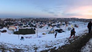 The Standing Rock encampments