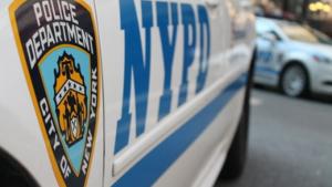 NYPD car door