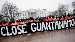 Close Gitmo protest at White House