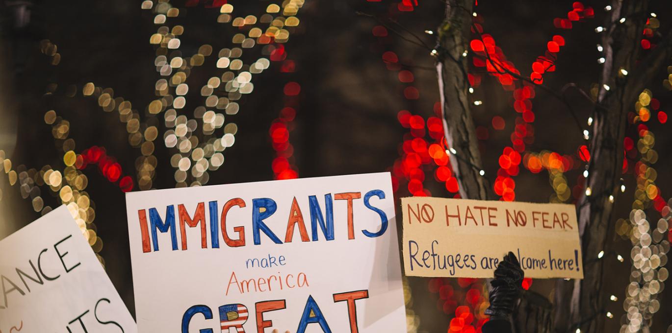 Immigrants rights rally