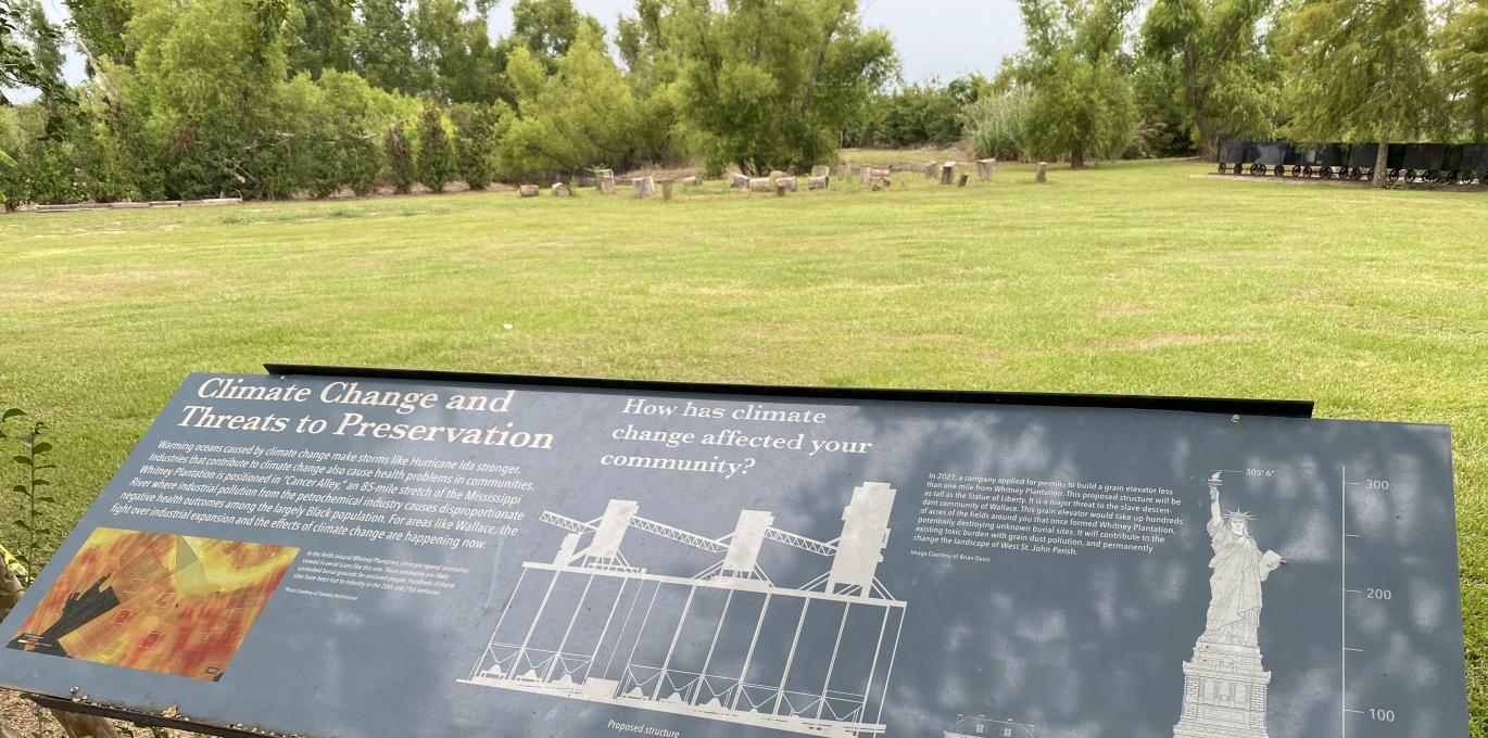 Whitney Plantation Plaque