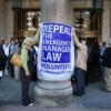 Michigan residents protest emergency manager law