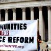 Communities United for Police Reform banner