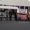Veterans Day protest